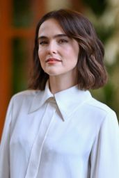 Zoey Deutch Debuts Monochrome Power Look at Deauville – Sept 2025