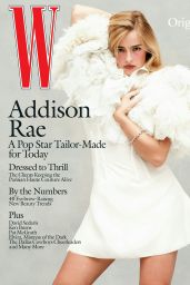 Addison Rae W Magazine October 2025 Fashion Editorial