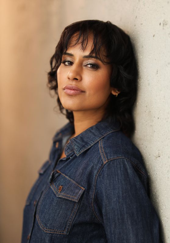 Agam Darshi Pairs Denim Utility With Soft Glam Makeup 2025
