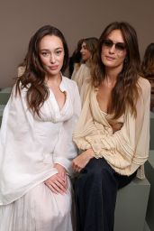 Alycia Debnam-Carey Embraces Corseted Chiffon At Zimmermann Paris Show