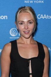 AnnaSophia Robb Black Mini Dress at NAMI Charity Event 2025
