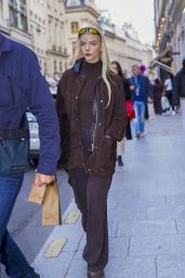Anya Taylor-Joy Channels Nineties Grunge Chic During Paris Fashion Week