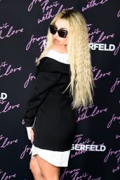 Ava Max Embraces Deconstructed Shirting at Karl Lagerfeld Party