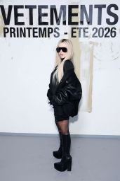 Ava Max Embraces Exaggerated Tailoring at VETEMENTS Womenswear Spring/Summer 2026