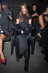 Barbara Palvin Embraces Sharp Minimalism at Vetements Fashion Show