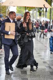 Barbara Palvin Embraces Sharp Minimalism at Vetements Fashion Show