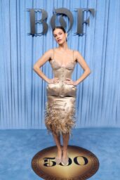 Barbara Palvin Wears Ashi Studio Corset Dress at BOF 500 Gala 2025