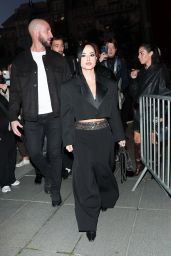 Becky G Embraces Cropped Tailoring at Stella McCartney Show