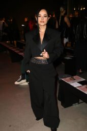 Becky G Embraces Cropped Tailoring at Stella McCartney Show