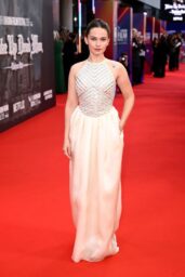 Cailee Spaeny in Gown at London Film Festival 2025 Opening Gala
