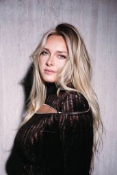 Camille Kostek for Ocean Drive October 2025: Monochrome Texture Play