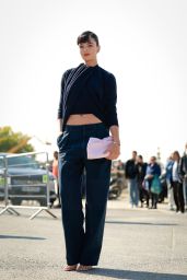 Deva Cassel Elevates Technical Knitwear at Paris Fashion Week Fall 2025