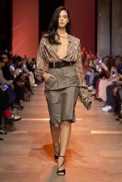 Deva Cassel Walks The Elie Saab Womenswear Spring/Summer 2026 Runway