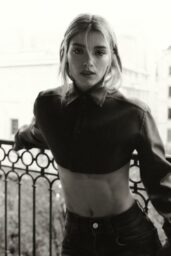 Dixie D'Amelio Embraces Extreme Crop and Wide Leg Denim