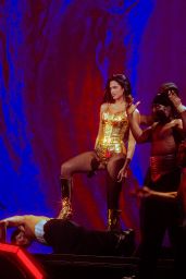 Dua Lipa Shines in Sequined Gown for Radical Optimism Tour in LA