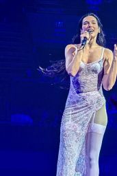 Dua Lipa Shines in Sequined Gown for Radical Optimism Tour in LA