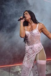 Dua Lipa Shines in Sequined Gown for Radical Optimism Tour in LA