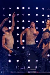 Dua Lipa Wears Sheer Pink Body Suit on Radical Optimism Tour