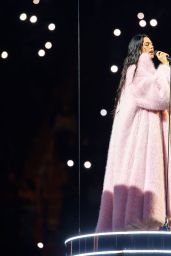 Dua Lipa Wears Sheer Pink Body Suit on Radical Optimism Tour