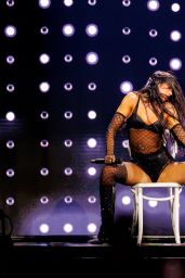 Dua Lipa Wears Sheer Pink Body Suit on Radical Optimism Tour