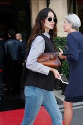Eiza Gonzalez Channels 70s Chic Street Style in Paris
