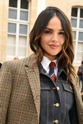 Eiza Gonzalez Dons Thom Browne at Paris Fashion Show