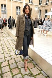 Eiza Gonzalez Dons Thom Browne at Paris Fashion Show