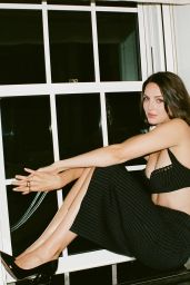 Ella Hunt Photoshoot Channels Understated Lingerie Chic