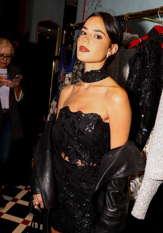 Ella Mendelsohn Selects Black Lace Mini for alice + olivia Event