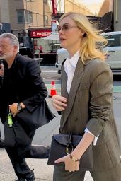 Elle Fanning Elevates Classic Suiting for "Sentimental Value" Q&A