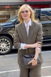 Elle Fanning Elevates Classic Suiting for "Sentimental Value" Q&A