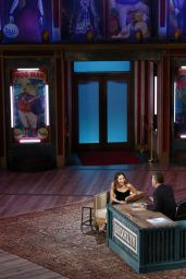 Emily Blunt Selects Classic Dolce & Gabbana for TV Appearance