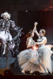 Emma Myers and Evie Templeton Embrace Gothic Romance at Lady Gaga Ball Tour