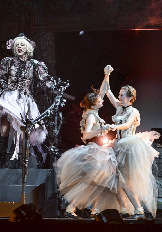 Emma Myers and Evie Templeton Embrace Gothic Romance at Lady Gaga Ball Tour