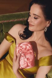 Eva Green Champions Acid Green and Violet for Roger Vivier La Rose Vivier 2025
