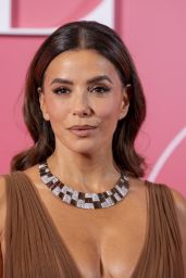Eva Longoria Wears Intricate Beaded Gown at Monaco Gala