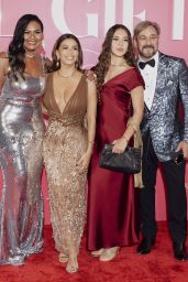 Eva Longoria Wears Intricate Beaded Gown at Monaco Gala