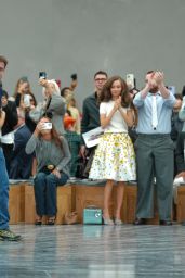 Florence Hunt Channels Collegiate Chic at Dior Spring Summer 2026