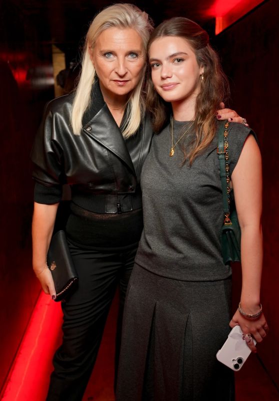 Florence Hunt Embraces Dark Academia at Rouge Dior Party