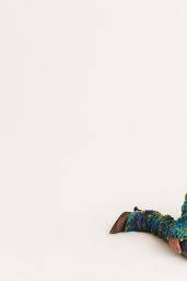 Geraldine Viswanathan Champions Off-Duty Glamour in Floral Ruffles for Schön! Magazine, October 2025