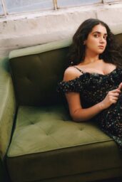 Geraldine Viswanathan Champions Off-Duty Glamour in Floral Ruffles for Schön! Magazine, October 2025