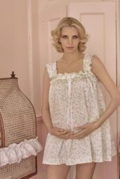 Greta Bellamacina Embraces Vintage Florals in Intimate 2025 Photoshoot