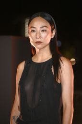 Greta Lee Champions Deconstructed Utility at Tron Ares Berlin Premiere