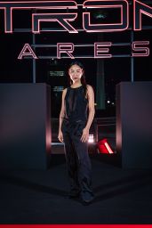 Greta Lee Champions Deconstructed Utility at Tron Ares Berlin Premiere