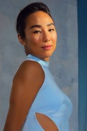 Greta Lee Editorial Highlights Maximalist and Minimalist Styles