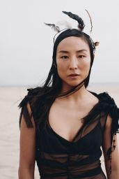 Greta Lee Style Evolution In Vogue Magazine November 2025