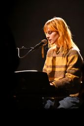 Hayley Williams Selects Striped Sweater for The Tonight Show