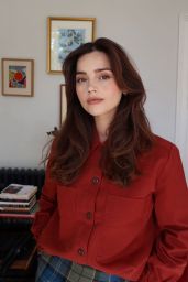 Jenna Coleman Embraces Heritage Plaid at Barbour’s ‘Tartan’ Exhibition in London