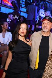 Jenna Ortega Embraces One-Shoulder Black Look at Christian Louboutin Loubi Show Paris 2025