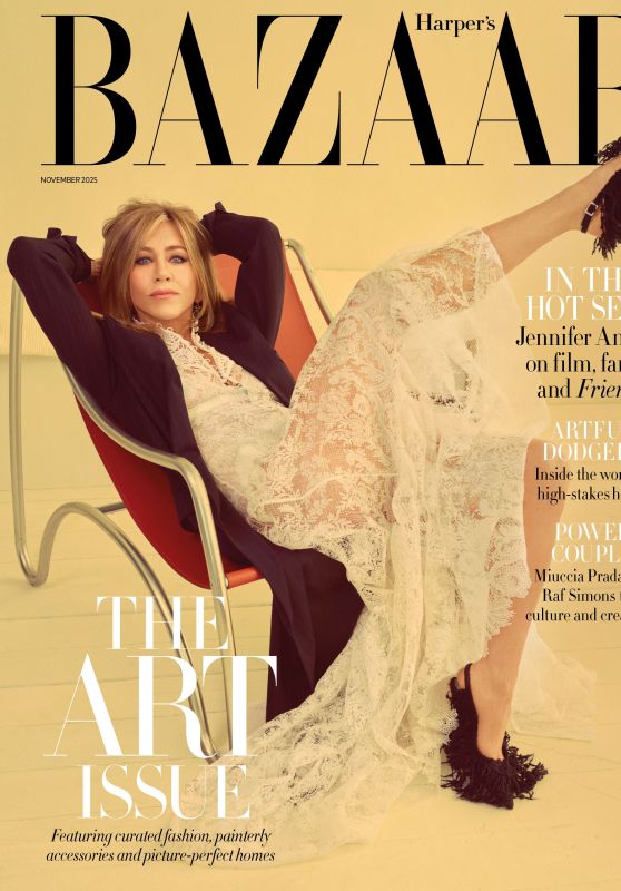 Jennifer Aniston Editorial Defines Chic for November 2025